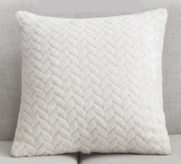 HKM-141459 Flannel Leaf Flower Velvet Cushion Cover for Sofa - Stylish and Modern Design