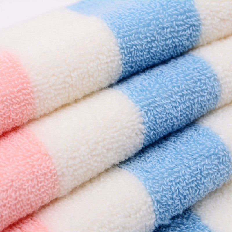 KTX-141651 Thickened 32-Strand Cotton Sports Towel - 34x75 cm