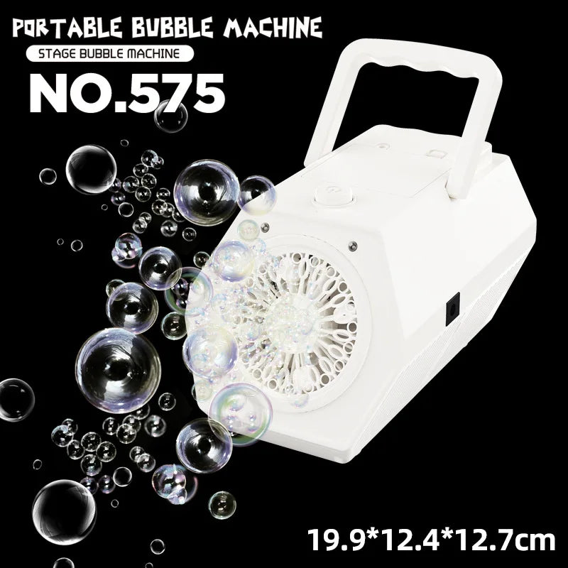 HKM-141907 Automatic 40-Hole Bubble Blower for Kids' Outdoor Fun and Indoor Parties