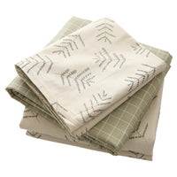 HKM-141907 Cotton Four-Piece Bed Sheet Set with American Pastoral Flower Print