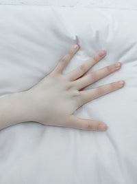 HKM-141907 Goose Feather Cotton Back Pillow - Modern Simplicity Cushion, Various Sizes Available