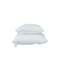 HKM-141907 Goose Feather Cotton Back Pillow - Modern Simplicity Cushion, Various Sizes Available