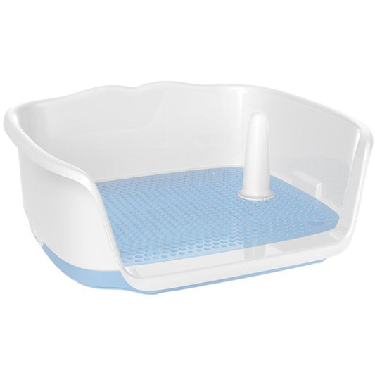 HKM-141907 Teddy Small Dog Toilet Bedpan with Snap Design and Large Urine Storage Capacity