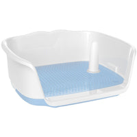 HKM-141907 Teddy Small Dog Toilet Bedpan with Snap Design and Large Urine Storage Capacity
