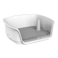 HKM-141907 Teddy Small Dog Toilet Bedpan with Snap Design and Large Urine Storage Capacity