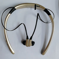 HKM-141971 Wireless Neck-Mounted Bluetooth Stereo Headset with Call Function and 10m Range