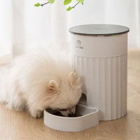 HKM-142099 Automatic Cat Feeder with WiFi Connectivity in White