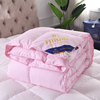 HKM-142227 Thickened Down Cotton Duvet for Spring and Autumn, 1200 x 230cm, Available in White, Gray, Blue, Pink, and Printed Options