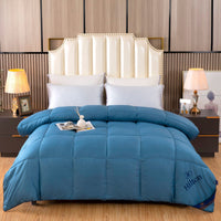 HKM-142227 Thickened Down Cotton Duvet for Spring and Autumn, 1200 x 230cm, Available in White, Gray, Blue, Pink, and Printed Options