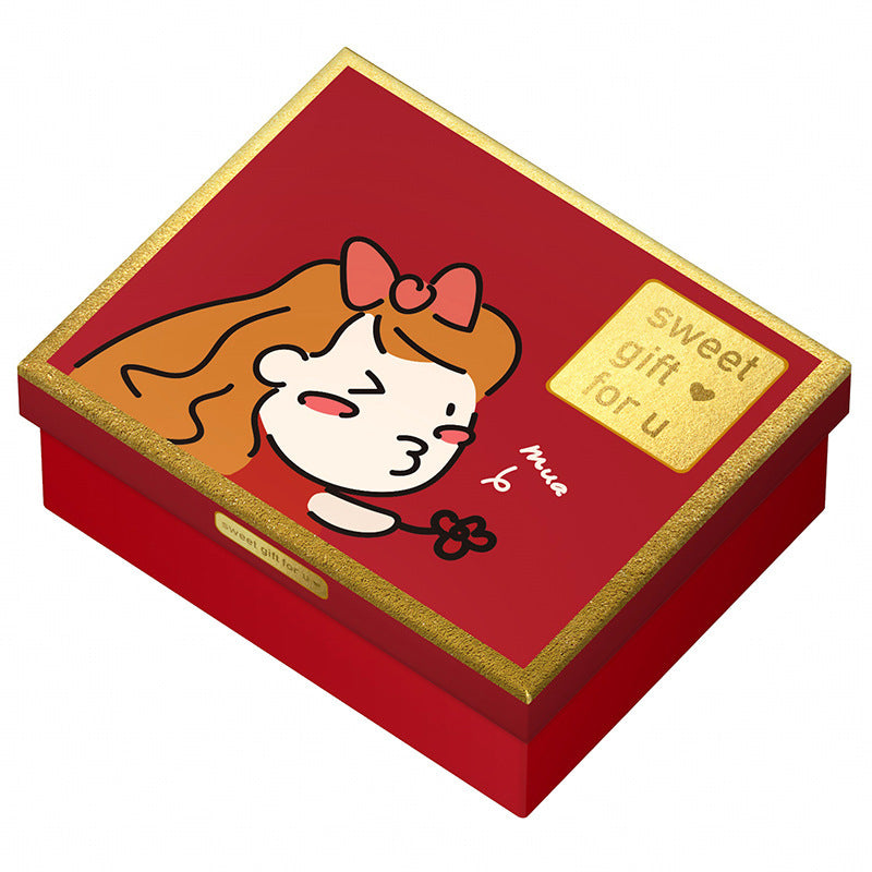 HKM-142355 Customized Gift Box for Couples – Large, Medium, and Extra Large Sizes with Light String and Greeting Card Options