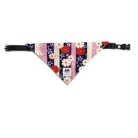 HKM-142483 Colorful Triangular Binder for Dogs - Various Patterns and Sizes Available