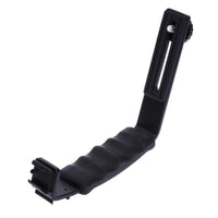 HKM-142483 Heavy Duty L-Shaped Flash Bracket with Dual Shoe Mounts for Mobile Photography Accessories