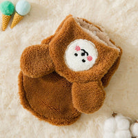 HKM-142547 Cotton-Padded Lapel Vest for Small and Medium Dogs and Cats - Multiple Color Options Available