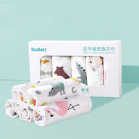 HKM-142803 Cotton Gauze Baby Face Towel for Children Aged 1-3 Years