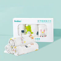 HKM-142803 Cotton Gauze Baby Face Towel for Children Aged 1-3 Years
