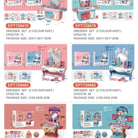 HKM-143059 Non-Toxic Kids Makeup Play Set for Girls - Pretend Toy Kit for Dancing Parties, Ages 2-7