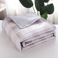 HKM-143059 Reversible Cotton Thicken Blanket for All Seasons – Versatile for Kids and Adults