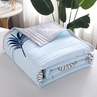 HKM-143059 Reversible Cotton Thicken Blanket for All Seasons – Versatile for Kids and Adults