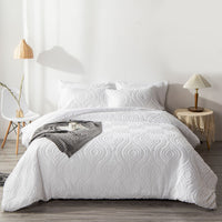 HKM-143187 Bohemian Craft Quilt Cover Set with Pillowcases - Multiple Sizes Available