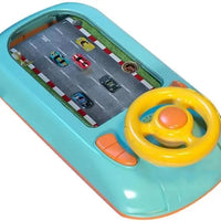 HKM-143187 Kids Educational Driving Simulator Toy with Steering Wheel for Ages 0-4