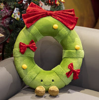 HKM-143507 Gingerbread Man and Snowflake Christmas Tree Pillows in Various Designs and Sizes