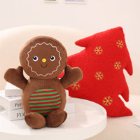 HKM-143507 Gingerbread Man and Snowflake Christmas Tree Pillows in Various Designs and Sizes