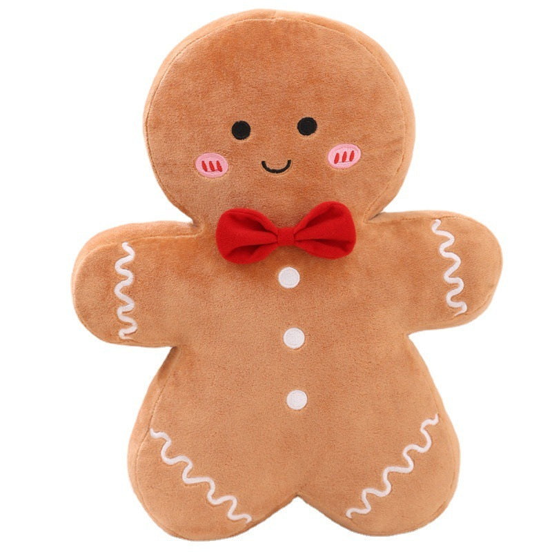 HKM-143507 Gingerbread Man and Snowflake Christmas Tree Pillows in Various Designs and Sizes
