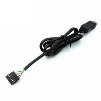 HKM-143571 USB to TTL Serial Adapter Cable with 6-Pin CTS RTS for Military and Aerospace Applications – 1 Meter Length