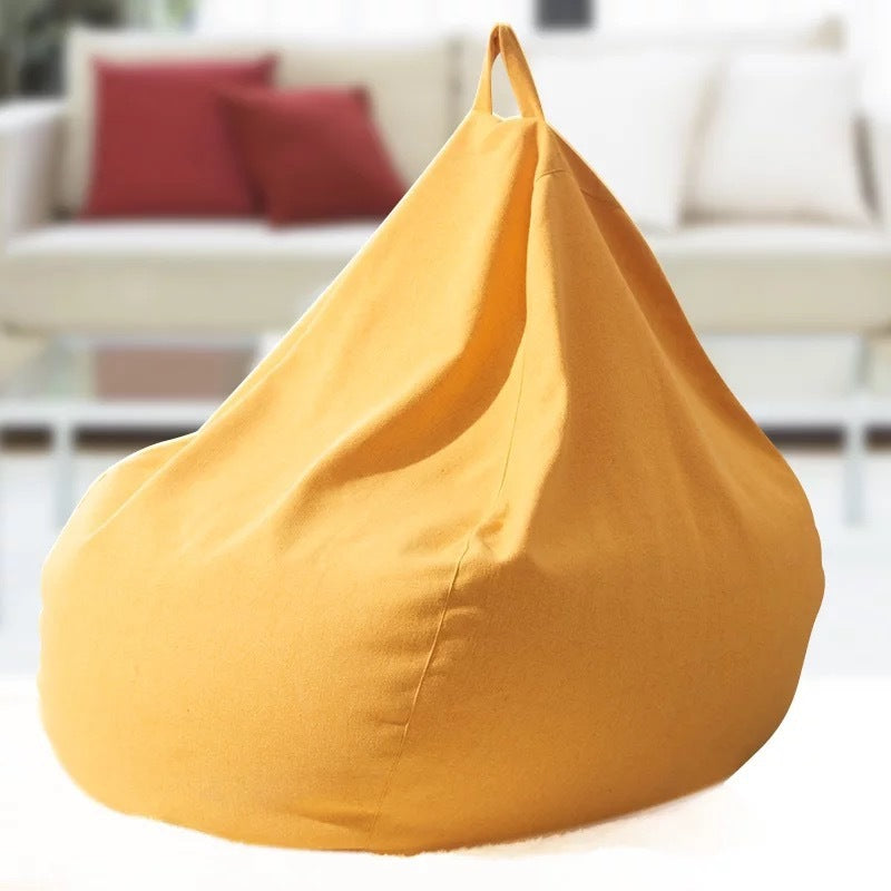 HKM-143763 Cozy Cloth Lazy Sofa Bean Bag Cover - 90 x 100cm