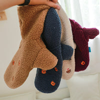 HKM-143827 Cozy Fleece Winter Coat for Dogs and Cats with Adorable Lamb Hat Design