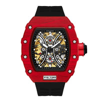 HKM-143891 Casual Mechanical Men's Watch with Calendar and Waterproof Design