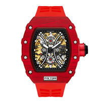 HKM-143891 Casual Mechanical Men's Watch with Calendar and Waterproof Design