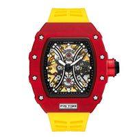 HKM-143891 Casual Mechanical Men's Watch with Calendar and Waterproof Design