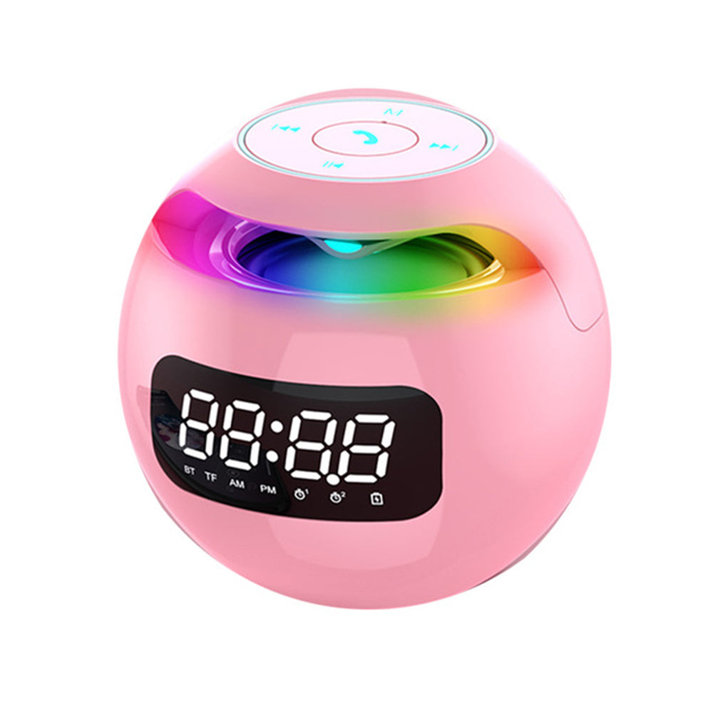 KTX-144083 Wireless Alarm Clock Bluetooth Speaker with USB Connection and 2200mAh Battery