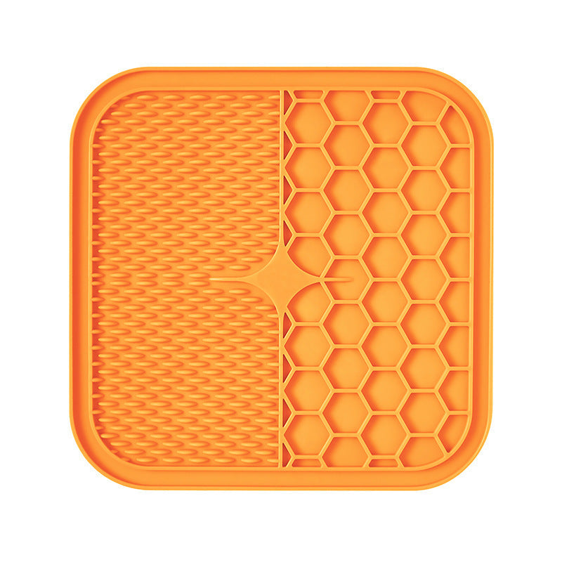 HKM-144147 Suction Cup Licking Pad Anti-Choking Slow Food Basin