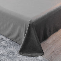 HKM-144211 Milk Velvet Embroidery Four-Piece Bedding Set for Various Bed Sizes