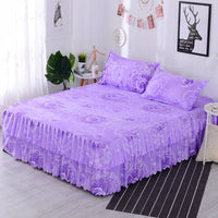 HKM-144851 Three-Piece Cotton Bedding Set for 108-Inch Beds - Comfortable Printed Design