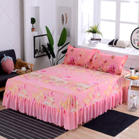 HKM-144851 Three-Piece Cotton Bedding Set for 108-Inch Beds - Comfortable Printed Design