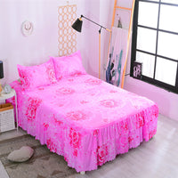 HKM-144851 Three-Piece Cotton Bedding Set for 108-Inch Beds - Comfortable Printed Design