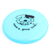 HKM-144979 Silicone Flying Saucer Funny Pets Dog Cat Toy Dog Game Flying Discs Resistant Chew Puppy Training Interactive Pet Supplies