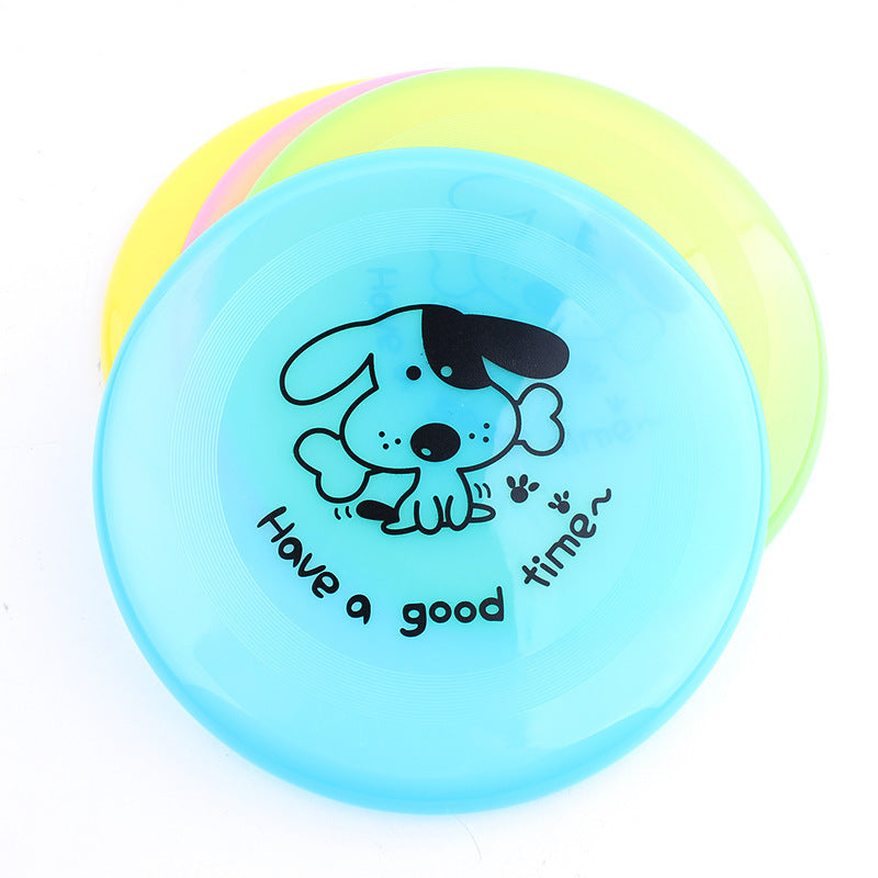 HKM-144979 Silicone Flying Saucer Funny Pets Dog Cat Toy Dog Game Flying Discs Resistant Chew Puppy Training Interactive Pet Supplies