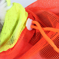 HKM-145235 Polyester Scrambled Cat Cleaning Bag with Mesh - Anti-Scratch Nursing & Bathing Tool