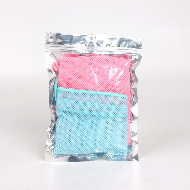 HKM-145235 Polyester Scrambled Cat Cleaning Bag with Mesh - Anti-Scratch Nursing & Bathing Tool