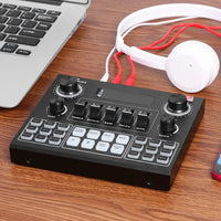 HKM-145235 V9 Mobile Phone Live Sound Card Set with Bluetooth and Dual Channel Support