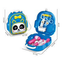 HKM-145363 Medical Pretend Play Role Set for Kids - 14 Pieces Educational Toy for Children Aged 5 to 7