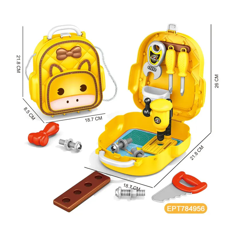 KTX-145363 Medical Pretend Play Role Set for Kids - 14 Pieces Educational Toy for Children Aged 5 to 7