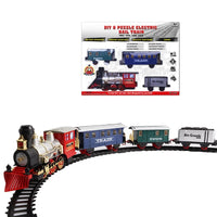 HKM-145491 Electric Train Toy for Ages 5 and Up - Slot Toy, ABS Plastic, 1:12 Scale