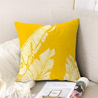HKM-145811 Peach Skin Velvet Pillow Cover - Cotton Flax Cushion Case for Home Décor