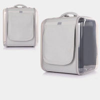 HKM-145875 Portable Cat Backpack in Multiple Colors - Medium Soft Polyester Fabric
