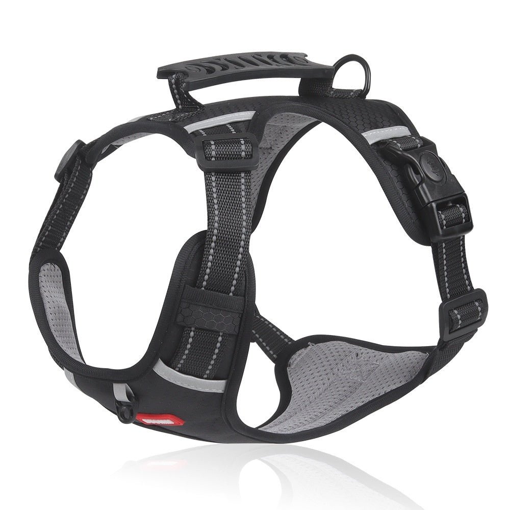 HKM-145875 Reflective Pet Vest with Harness and Shock Absorber - 1.5M Rope in Various Colors